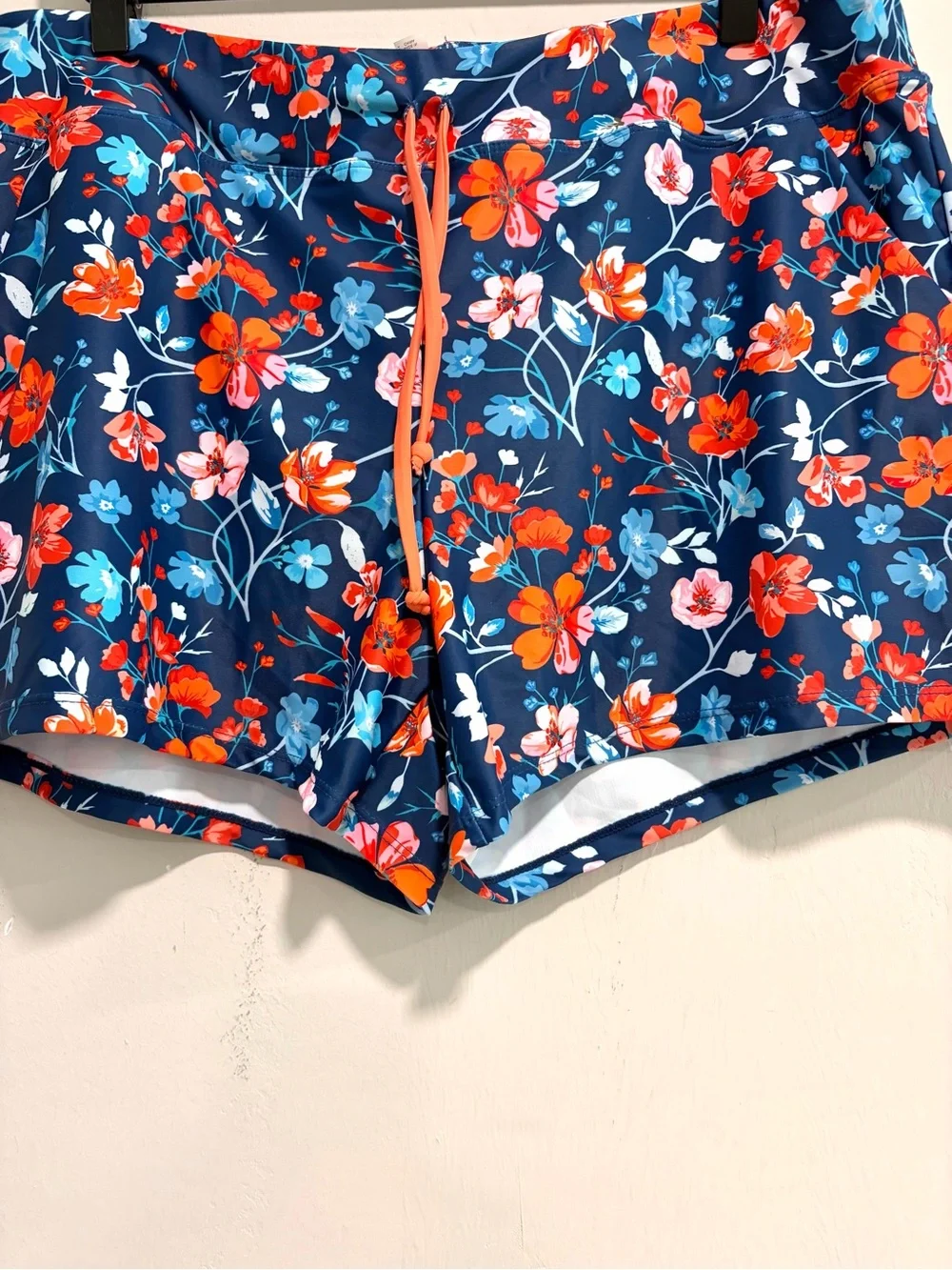 Tempt Me 2PC Tankini Floral Shorts Swimming Suit